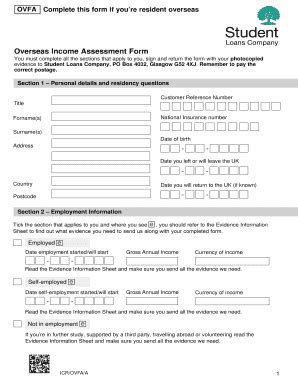 student loans company overseas assessment form|apply for student loan online.